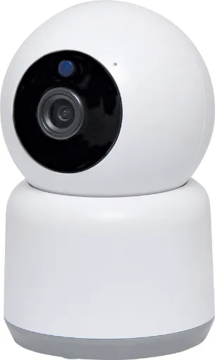 Get the full picture of any space in your home with this 1080p wi-fi camera. Features pan & tilt ( horizontal 355° & vertical 100°) with intelligent motion tracking of moving people & pets. 