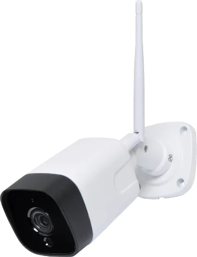 This 1080p outdoor camera offers clear audio and video for wireless surveillance. It sends notifications direct to your phone using the Tuya SmartLife app where you can review recorded clips and view live streams. 