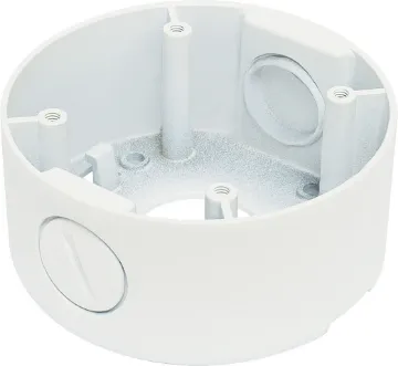 Surface Mount Height Extension for 94mm Dome Camera Allows a dome camera to be surface mounted onto a concrete ceiling. Housing allows cables to be routed through it with electrical conduit entries on both sides. Two models available, one to suit small 94Ømm domes and the other to suit larger 131Ømm dome cameras. Note: camera for illustration purposes. Not suitable for SA9123F & S 980