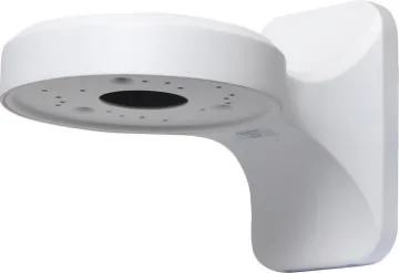 Large Dome Camera Wall Mount CCTV Bracket This camera bracket allow the mounting of a large dome camera to a wall. Made of high quality metal plastic.