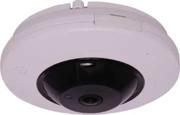 4 Megapixel Fish Eye Lens Wi-Fi IP Dome Camera This "FISH EYE" lens camera is ideal for open plan office installations this camera allows you to record everything with a 360° panoramic view. The fish eye footage is then viewed via NVR/mobile app/VMS. This can reduce the number of cameras required to cover the same area with standard cameras. It captures  a maximum of 2160x2160 @ 15fps.