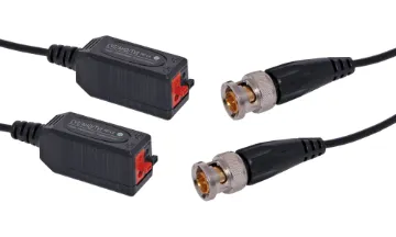 Extender Composite UTP Pair Allows the transmission of a signal from a camera for up to 300m over standard Cat 5e UTP cable. No power required. Video only transmission up to 1080p. Sold in a pair.