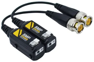 8MP Video UTP Transceiver Pair Allows the transmission of a signal from a camera for up to 400m over standard Cat 5e UTP cable. No power required. Video transmission suitable for use with cameras up to 8MP resolution. Sold in a pair.