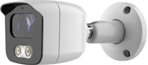 A new series of camera designed to provide full colour video day and night. The camera has a security light in-built which allows the high sensitivity sensor to reproduce colour night time imaging compared with traditional day/night cameras which only display B&W when IR is activated. Light can also flash upon detection to deter intruders.