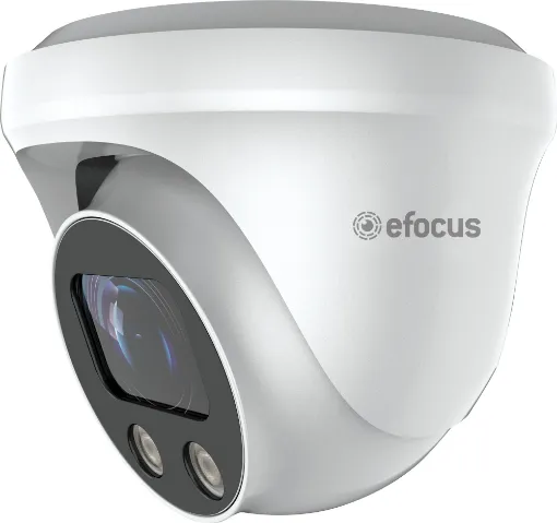 A day/night high resolution IP dome camera with multi-codec support. 