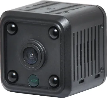 Wi-Fi 1080p HD Cube Camera Module This cube Wi-Fi camera measures just 34 x 34 x 34mm and has in-built Wi-Fi and lithium battery for wireless 1080p HD video anywhere, anytime! Can be used for general surveillance around the home or business. Infra-red LEDs provide night time recording. Recordings can be accessed on iOS/Android phone using the Tuya SmartLife app. Includes stand.