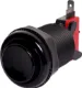 Black Arcade Style Momentary Switch Ideal for use in retro gaming projects or anywhere a jumbo momentary switch may be required.