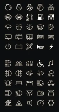 4WD Icon Labels To Suit S1026-9 4WD labels to suit S1026-9 rocker switches.