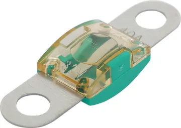 40A Green MIDI Type Fuse 40A green bolt on MIDI type fuse. High temperature plastic body. 32V DC max. 41 x 12mm.