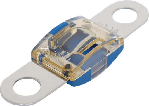 Bolt on MIDI&#8200type fuses. High temperature plastic body. 32V DC max. 
41 x 12mm.