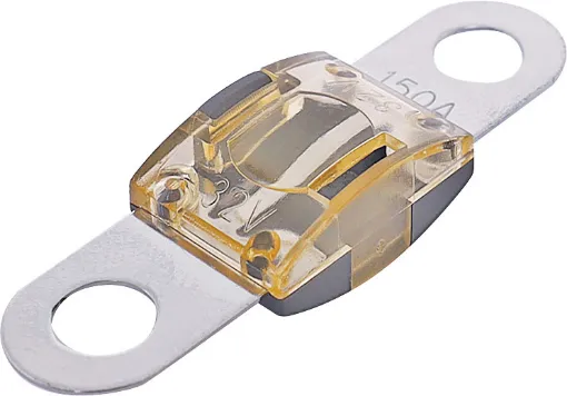 Bolt on MIDI&#8200type fuses. High temperature plastic body. 32V DC max. 
41 x 12mm.