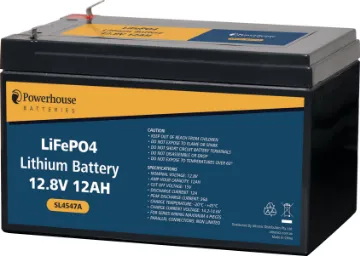 12V 12Ah Lithium LiFePO4 Battery 4.8mm/F1 This 12Ah LiFEPO4 replacement battery is compatible in size with traditional 12Ah SLA batteries, but with all the benefits of cutting edge lithium technology.