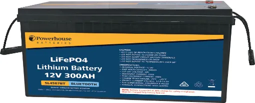 This 12V 300Ah LiFePO4 replacement battery is compatible in size with traditional 300Ah SLA batteries, but with all the benefits of cutting edge lithium technology. LiFePO4 batteries offer longer service life than traditional lead acid batteries, plus weigh less than HALF as much as SLA batteries with Bluetooth.
