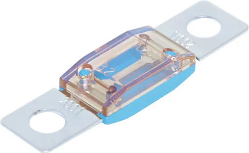 200A bolt on MEGA type fuse. High temperature plastic body. 32V DC max. 67.5 x 17mm.
