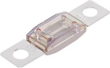 300A Mega Type Fuse 300A bolt on MEGA type fuse. High temperature plastic body. 32V DC max. 67.5 x 17mm.