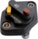 40A Compact Panel Mount IP66 Waterproof Circuit Breaker This 40A high current panel mount circuit breaker is ideal for use in 12V or 24V DC power systems. It's compact profile design takes up minimal space on your switch panel and can be easily reset using the lever switch.  It features a IP66 weatherproof casing with M6 terminal bolts.