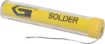 This lead free solder is ideal for applications from hobbyists, enthusiasts and professionals. 99.3% tin, 0.7% copper lead-free. Lead free. Complies with European RoHS. 