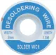 2mm 1.5m Solder Wick Desoldering Braid Apply wick to the joint & heat with a soldering iron, capillary action then draws the solder off. 1.5m length.