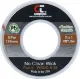 3.2mm Brown 7.6m Solder Wick Desoldering Braid Apply wick to joint and heat with soldering iron and the capillary action of the braid draws the solder off.  All approximately 7.6 metres long.  3.20mm Brown.