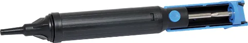 A high suction "solder sucker" for quickly removing solder from PCBs. The anti-static teflon tip prevents static damage to components. Self cleaning plunger.
