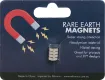 Rare earth magnets contain neodymium compound combined with ferrite (anisotropic) to give extremely powerful magnetic properties compared to standard ferrite magnets. They come encased in nickel jackets to protect the inner material.  10 x 3mm Pk4