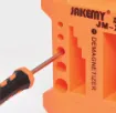Allows you to easily magnetise your screwdrivers for easier handling of tiny screws. Or alternatively demagnetise your tools for use near sensitive equipment such as hard drives. Simply run the screwdriver end from side to side to magnetise or demagnetise.