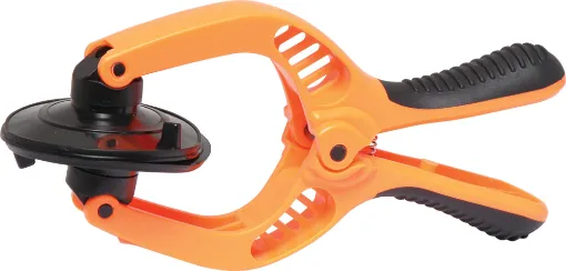 These suction cup pliers can be used to remove screens off tablets, smartphones and laptops. The suction cups rotate to allow for two sided (ie: phones over 4.7”) or single sided suction (ie: when removing computer screens)