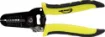 These hardened carbon steel wire strippers are designed to strip 10-22AWG (0.3-5mm2) stranded and 14-24AWG solid core cable. Spring loaded with locking clip.