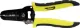 Wire Strippers 10AWG-22AWG These hardened carbon steel wire strippers are designed to strip 10-22AWG (0.3-5mm2) stranded and 14-24AWG solid core cable. Spring loaded with locking clip.