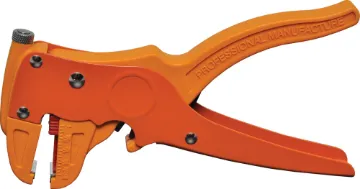Heavy Duty Automatic Wire Stripper Includes in-built cutter.  Insert cable and squeeze the handle for an easy and accurate strip.  With adjustable tension and strip length.