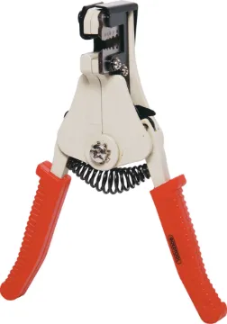 0.5-2.0mm Heavy Duty Automatic Wire Stripper Back by popular demand! These easy squeeze, spring loaded, auto wire strippers will remove insulation on cabling up to 2.0mm2 conductor area. Jaws suit four wire sizes 0.5, 1.2, 1.6, 2.0mm2.