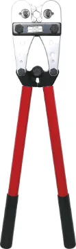 Crimptool Heavy Duty Lugs 6mm2 to 120mm2 Rugged cast steel crimper designed for uninsulated cable lugs and Anderson plugs.