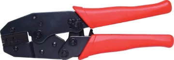Crimptool Ratchet Header Pin 14-22 AWG Professional grade ratchet action crimp tool for crimping header pins to take wire from 14 to 22 AWG (0.5-2.0mm2). Suitable for our P 5640 series headers.