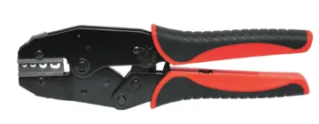 Ratchet Crimping Tool Anderson / Uninsulated Lugs This heavy duty ratchet crimping tool suits Anderson DC connectors up to SB50 size and heavy duty uninsulated battery lugs. Ideal for making custom DC power cables.  Features cushioned plastic grips and ratchet release lever.