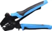 This Professional RJ45 Open-Pass Modular Plug Crimptool Crimps and cuts open-pass RJ45 and works on industry standard plug. Exposed wire ends are cut and trimmed off automatically for faster terminations.