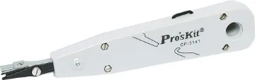 Punchdown Tool This tool is used for seating wire into KRONE and 110 style terminal blocks. With built in wire removal finger.