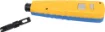 A professional quality UTP punchdown tool for terminating 110 style terminal blocks. Adjustable impact force setting.  Krone terminal blade available separately. Great for comms installers.