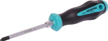 #1 Phillips 195mm Screwdriver Features ergonomic soft rubber handle. Ideal for equipment manufacturers, installers, technicians, etc.
