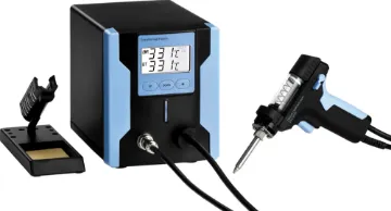 Temperature Controlled 90W Vacuum Desoldering Station This compact desktop vacuum desoldering unit provides hobbyists and professionals the ability to remove componentry quickly and without damage.
