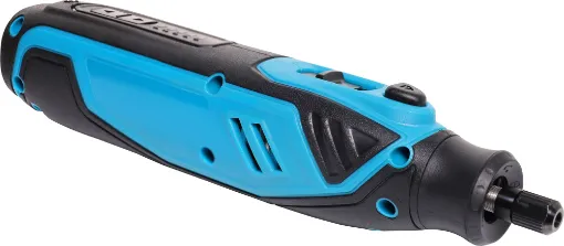 Drills, cuts, sharpens, cleans, polishes and engraves most surfaces, this rotary tool is ideal for enthusiasts, craft & hobby makers, or just odd jobs around the house.