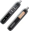 The Jakemy JM-8193 is an electronic screwdriver set suitable for various tasks, from home repairs to professional maintenance. The multifunctional handle offers three-speed torque options suitable for modern high tech devices.