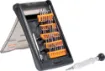 This Micro Precision Driver Kit contains 38 Pieces ideal for servicing high tech devices, computers, equipment, smartphones etc.