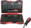 The perfect do-it-all ratchet driver set for working on general electronics servicing. Contains 95 security, phillips, pozi and slotted bits made from super tough S2 alloy steel (HRC 58-62). Ergonomic handle with rubberised grip, two way ratchet control and with ratchet lock. Includes ABS carry case. 