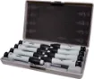 Precision screwdrivers with rotating ball bearing top ferrule for ease of use. Contains 5 flat blade and 3 phillips head drivers. Supplied in a robust carry case. Ideal for telecommunications gear, laptop computers or similar equipment.