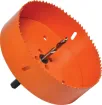 High speed steel holesaw cuts a precise neat 140mm hole into 13mm Plasterboard, Plywood, Acrylic sheet, etc. (Not recommended for cutting metal) Suitable for both battery and electric power drills with a standard 3/8&quot chuck. 

Exact size for our One-