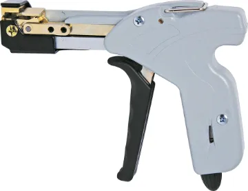 Professional Steel Cable Tie Gun Tightens and cuts cable ties with a simple pull of the trigger! Makes using steel ties easy. 4 levels of adjustable tension with automatic cut off.  All steel construction. Suits 4.6 and 7.9mm wide ties (0.25mm max thickness).