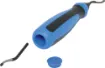It's suitable for scraping cooper and aluminium filings inside the tubing. This hand tool features a SUJ2 blade which follows shapes and contours easily allowing chamfering and deburring.