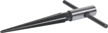 3-13mm Tapered Reamer Perfect for increasing hole sizes or deburring in plastic, wood or light metals. 13mm max hole size.