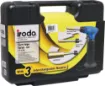 This handy blow torch kit features three individual nozzles for different types of jobs. Ideal for trades requiring both precision brazing and high output wide spread flames. Iroda model: CT-610