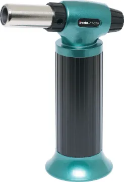 Pro-Torch PT-500 Butane Gas Blow Torch The Iroda PT-500 high output pro torch is a superb quality, professional hand held or free standing butane torch ideal for brazing, heatshrinking, model making, silver soldering and more.